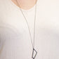 Shapely Silhouettes - Black - Paparazzi Necklace Image
