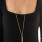 Beach Beam - Gold - Paparazzi Necklace Image