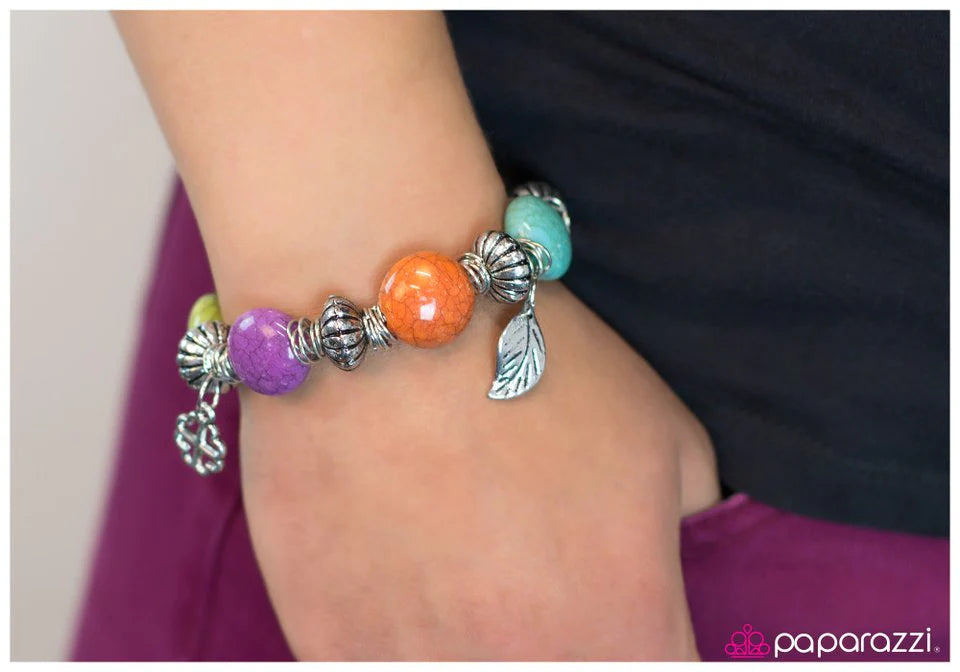 Pulsera Paparazzi ~ Smooth Move - Multicolor