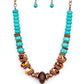 Desert Tranquility - Copper - Paparazzi Necklace Image