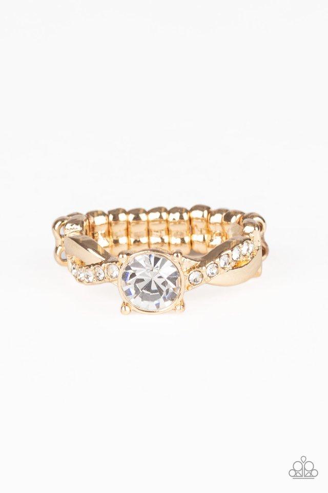 Paparazzi Ring ~ Prim and Proper - Gold