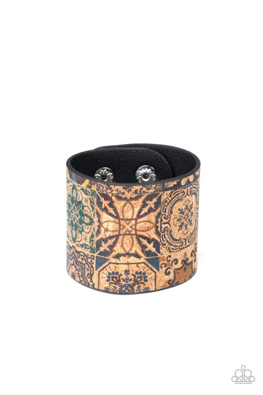 Paparazzi Bracelet ~ Cork Culture - Multi