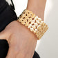 Tectonic Texture - Gold - Paparazzi Bracelet Image