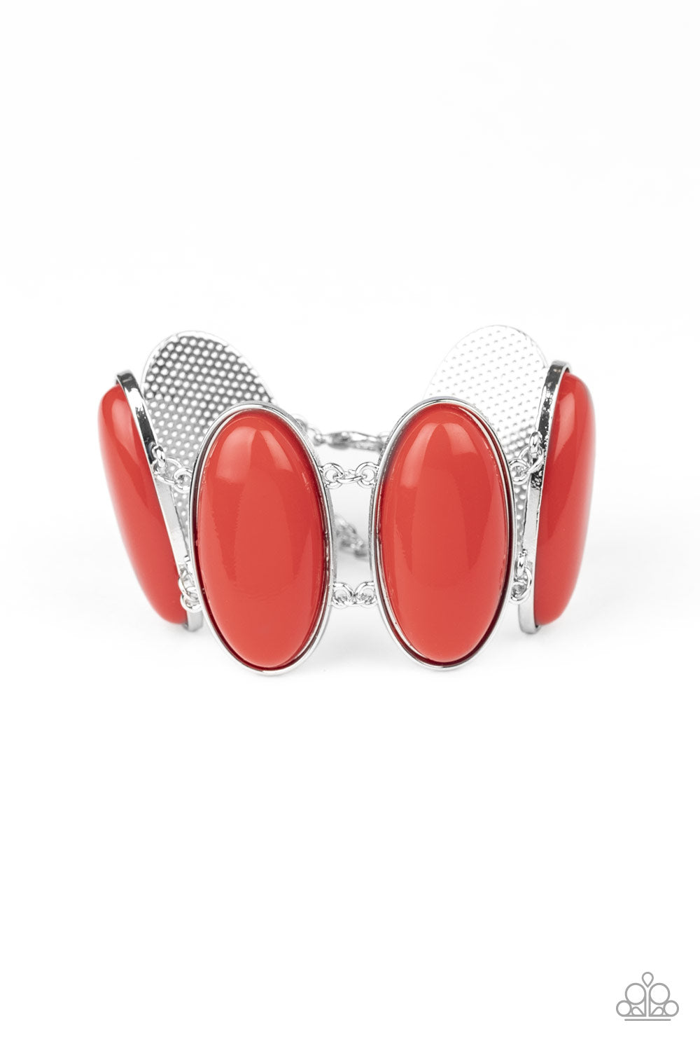 Pulsera Paparazzi ~ Power Pop - Rojo