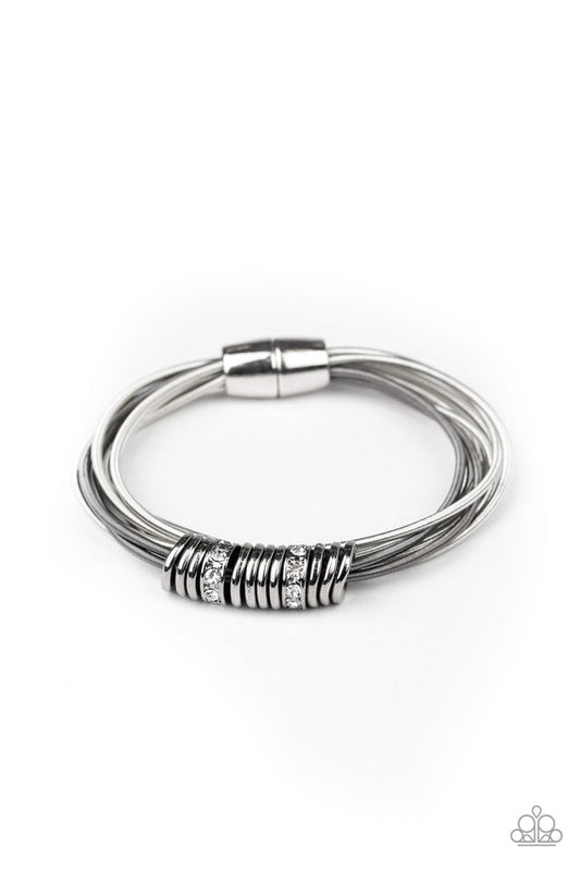 Magnetically Metro - Multi - Paparazzi Bracelet Image