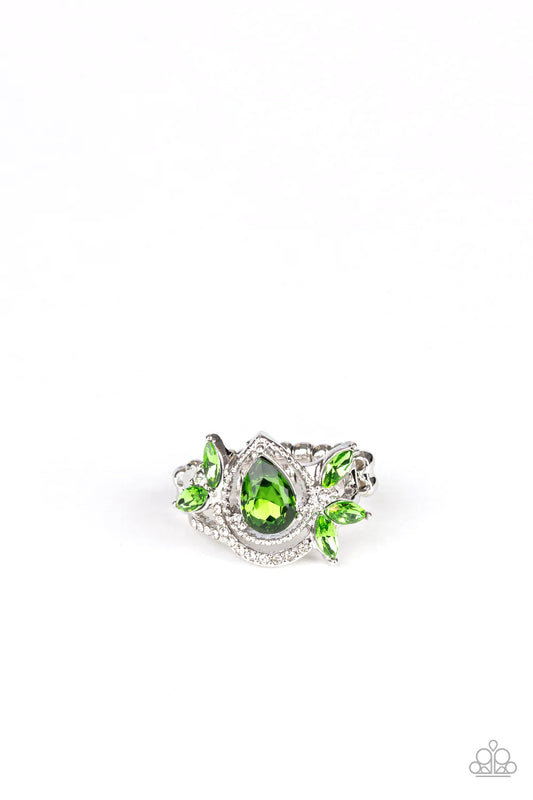 Paparazzi Ring ~ Eden Elegance - Green