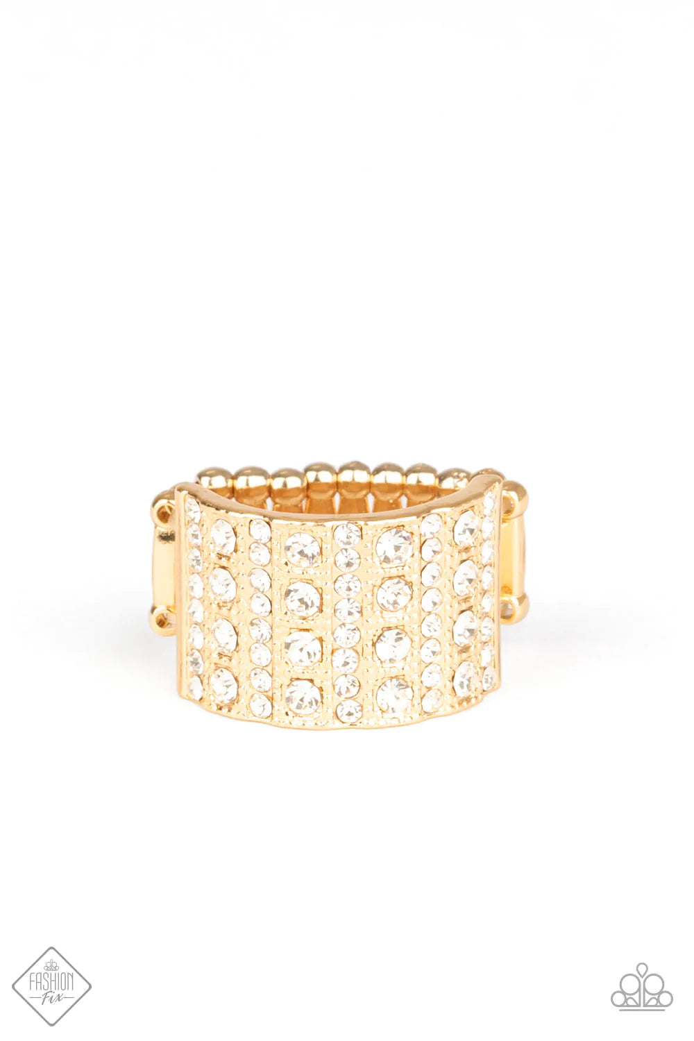 Paparazzi Ring ~ Diamond Drama - Gold