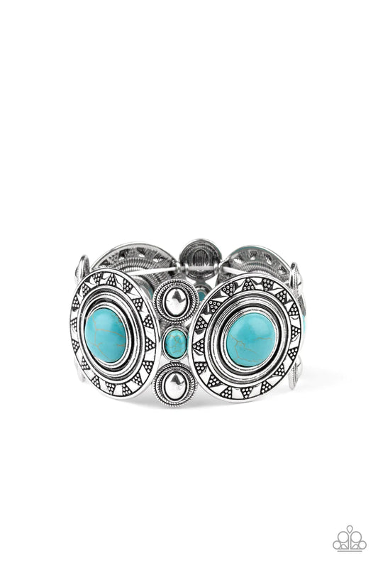 Pulsera Paparazzi ~ Saludos soleados - Azul