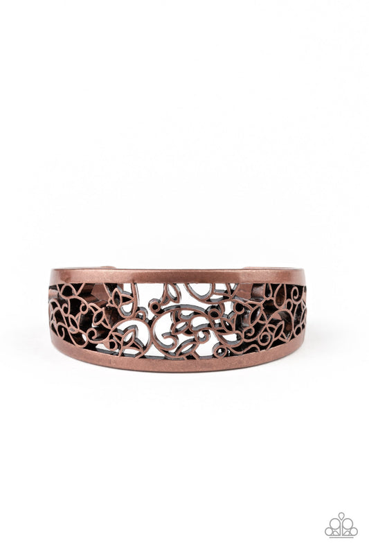 Paparazzi Bracelet ~ Vine Garden - Copper