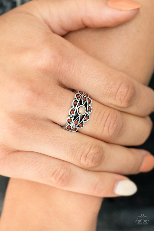 Totally Tangy - Brown - Paparazzi Ring Image