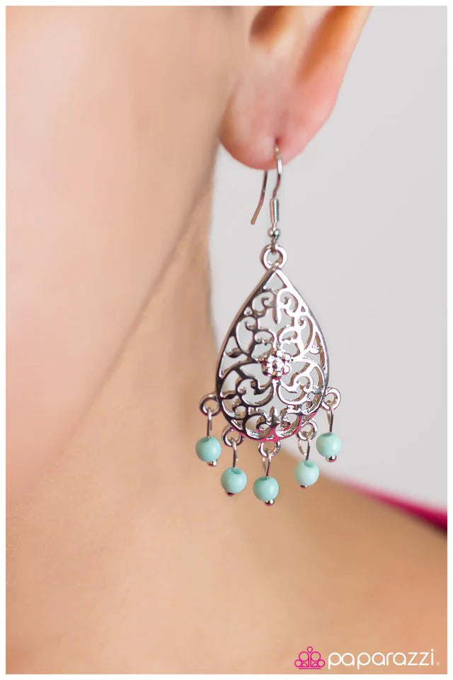 Paparazzi Earring ~ Whimsical Wonder - Blue