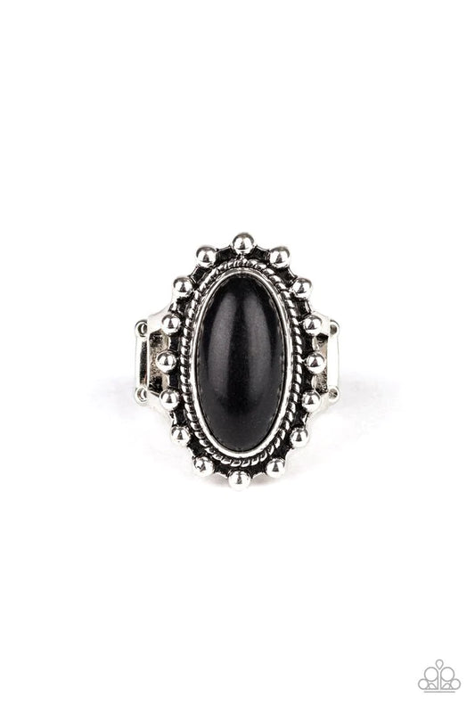 Anillo Paparazzi ~ Movimiento mineral - Negro