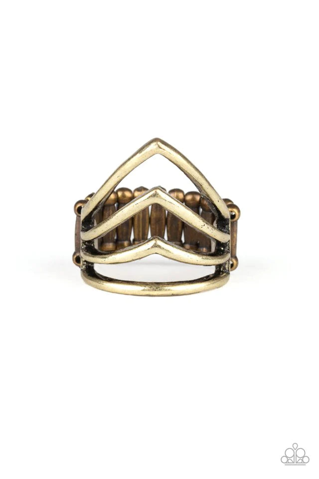 Paparazzi Ring ~ The Main Point - Brass