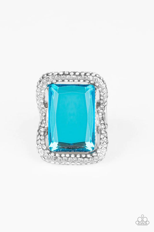 Paparazzi Ring ~ Deluxe Decadence - Blue