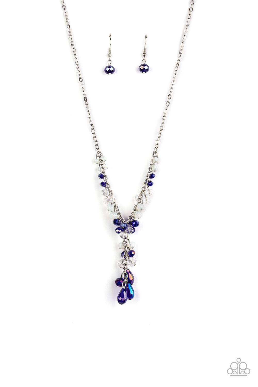 Paparazzi Necklace ~ Iridescent Illumination - Blue