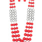 A La Vogue - Red - Paparazzi Necklace Image