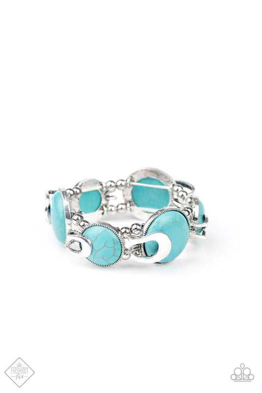 Paparazzi Bracelet ~ Eco Excellence  - Blue