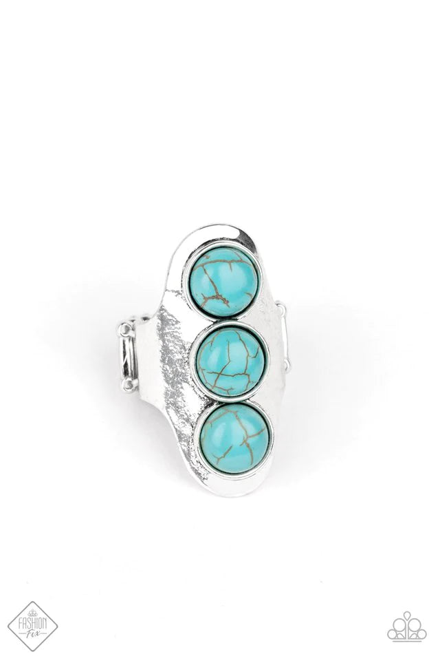 Anillo Paparazzi ~ Eco Queen - Azul