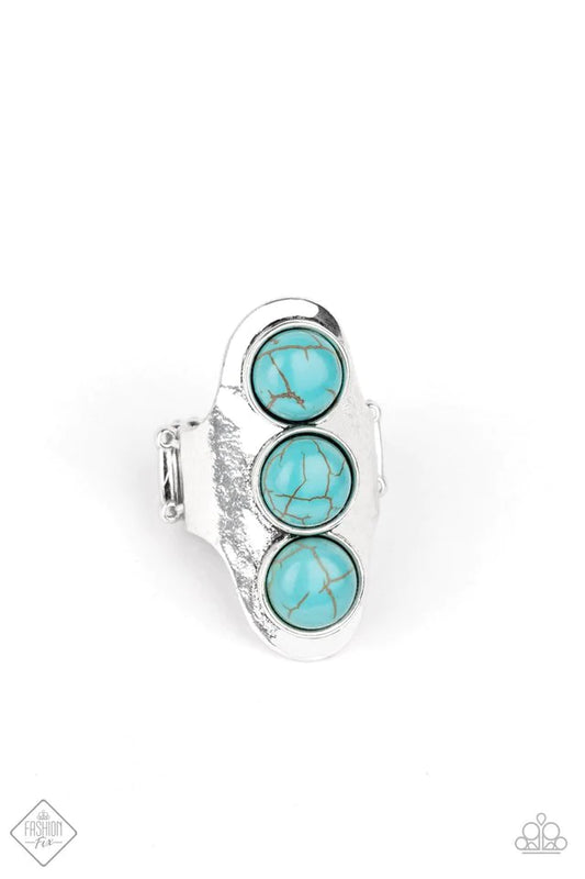 Anillo Paparazzi ~ Eco Queen - Azul