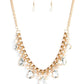 Knockout Queen - Gold - Paparazzi Necklace Image