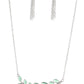 Paparazzi Necklace ~ Frosted Foliage - Green