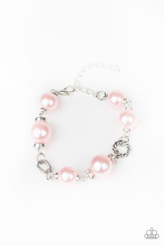 Boardroom Baller - Pink - Paparazzi Bracelet Image