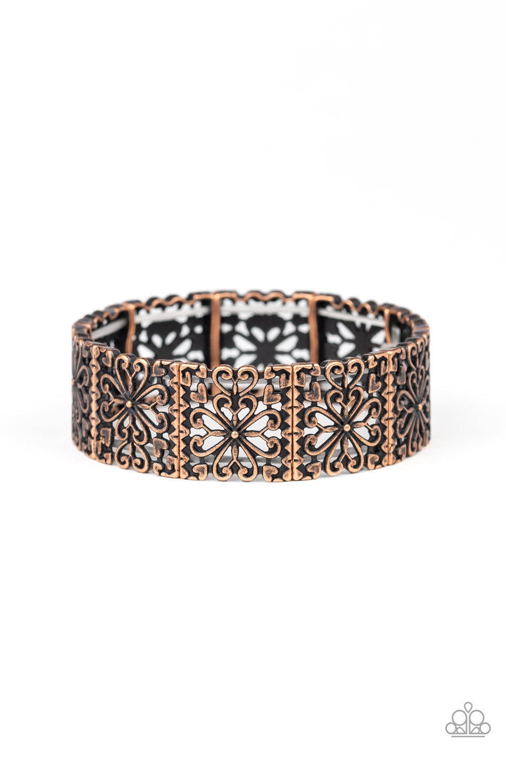 Paparazzi Bracelet ~ Summer Scandal - Copper