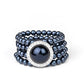 Paparazzi Bracelet ~ Top Tier Twinkle - Blue