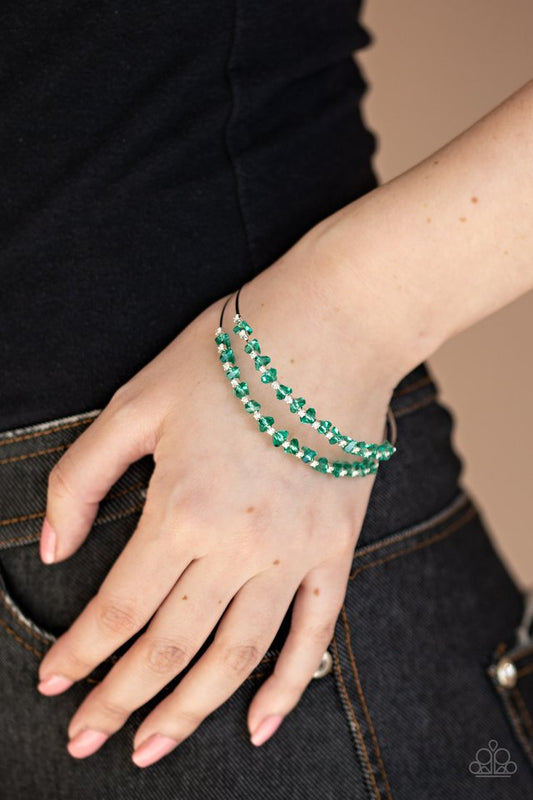 Prismatic Posh - Green - Paparazzi Bracelet Image