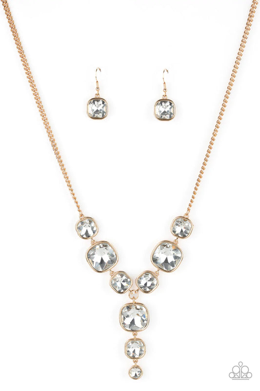 Paparazzi Necklace ~ Legendary Luster - Gold