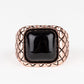 Dont Cross Me - Copper - Paparazzi Ring Image