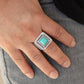 The Wrangler - Blue - Paparazzi Ring Image