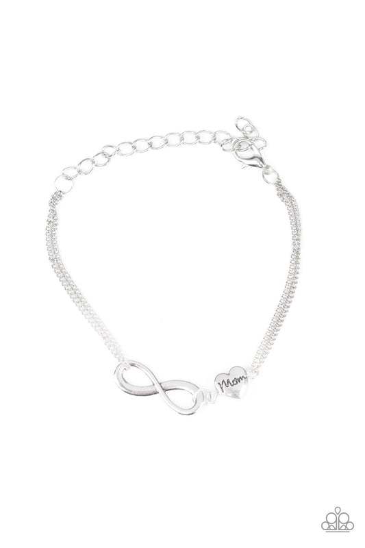 Pulsera Paparazzi ~ Amor Puro - Plata