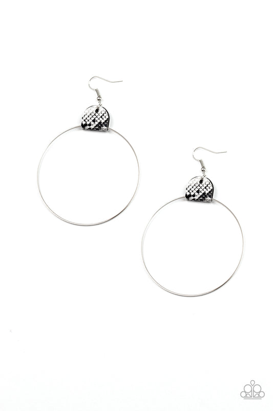 Paparazzi Earring ~ Wild Soul - White