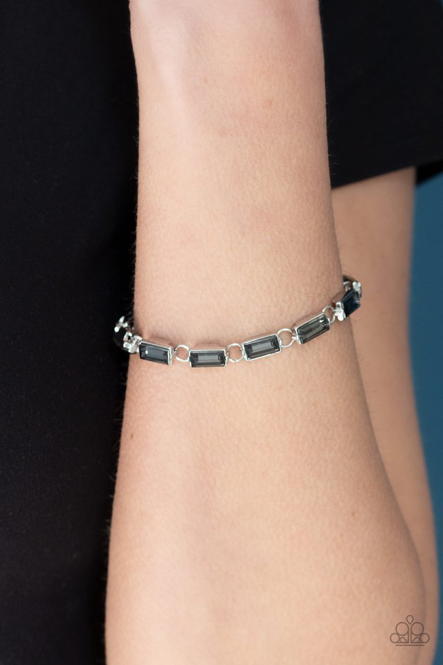 Irresistibly Icy - Silver - Paparazzi Bracelet Image