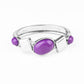 Abstract Appeal - Purple - Paparazzi Bracelet Image