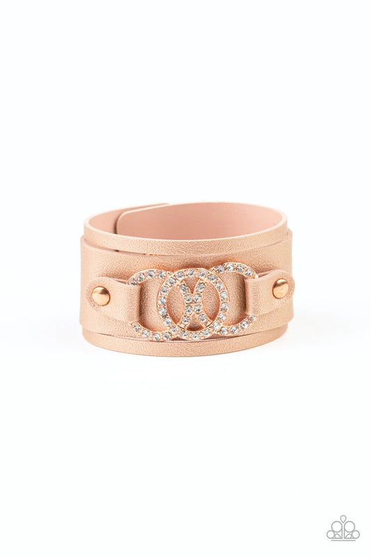 Paparazzi Bracelet ~ Couture Influencer - Copper