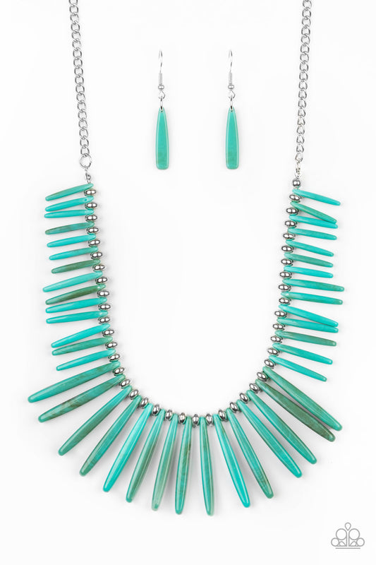 Paparazzi Necklace ~ Out Of My Element - Blue