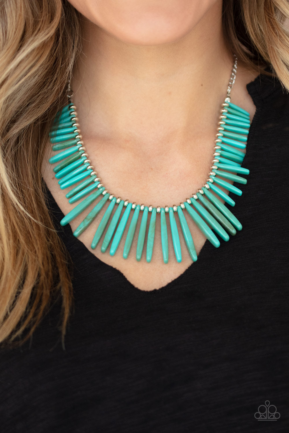 Paparazzi Necklace ~ Out Of My Element - Blue