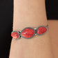Stone Solace - Red - Paparazzi Bracelet Image