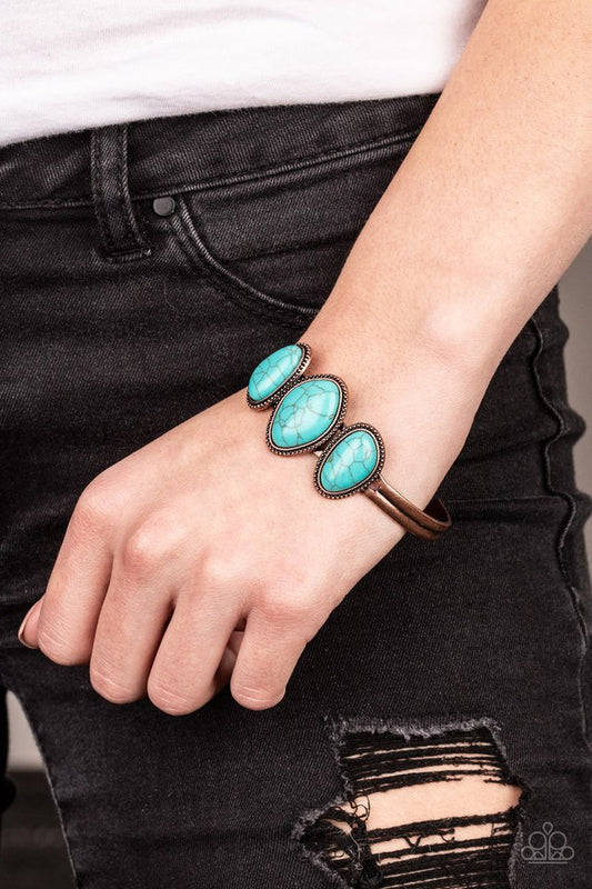 Stone Shrine - Copper - Paparazzi Bracelet Image