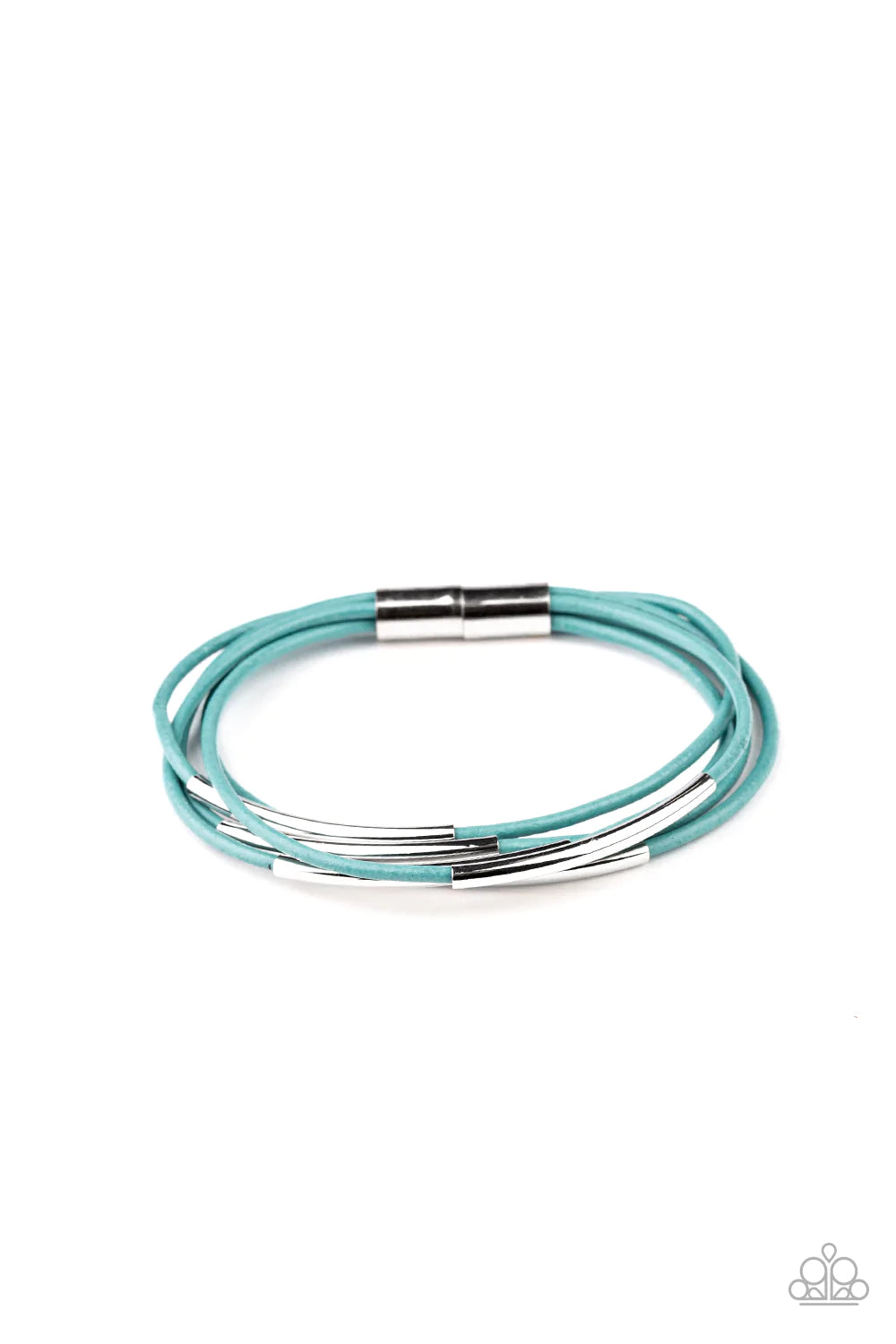 Paparazzi Bracelet ~ Power CORD - Blue