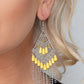 Trending Transcendence - Yellow - Paparazzi Earring Image