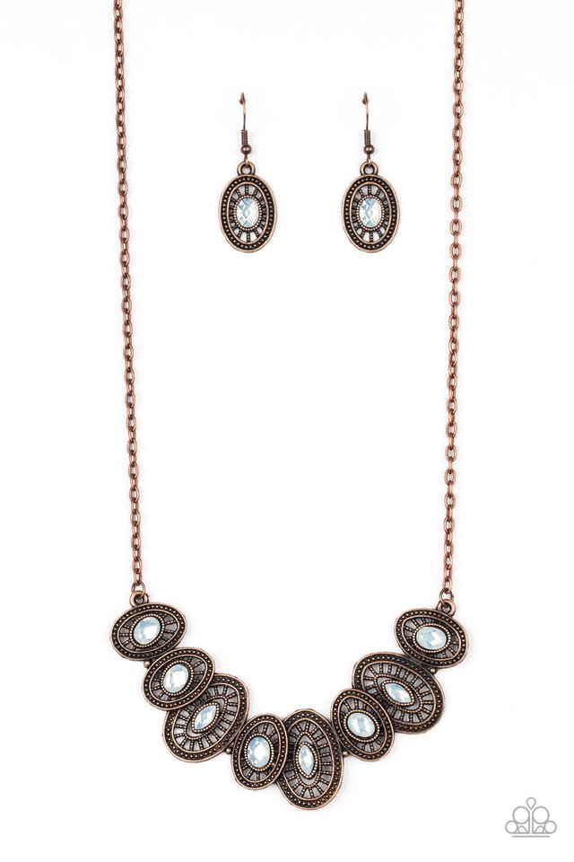 Trinket Trove - Copper - Paparazzi Necklace Image