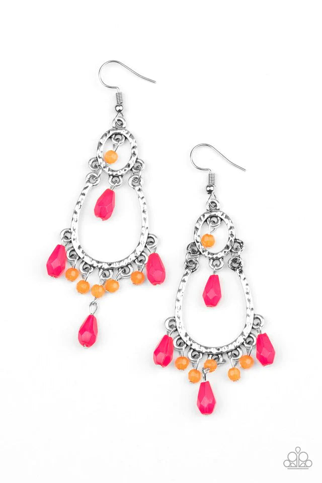 Paparazzi Earring ~ Summer Sorbet - Multi