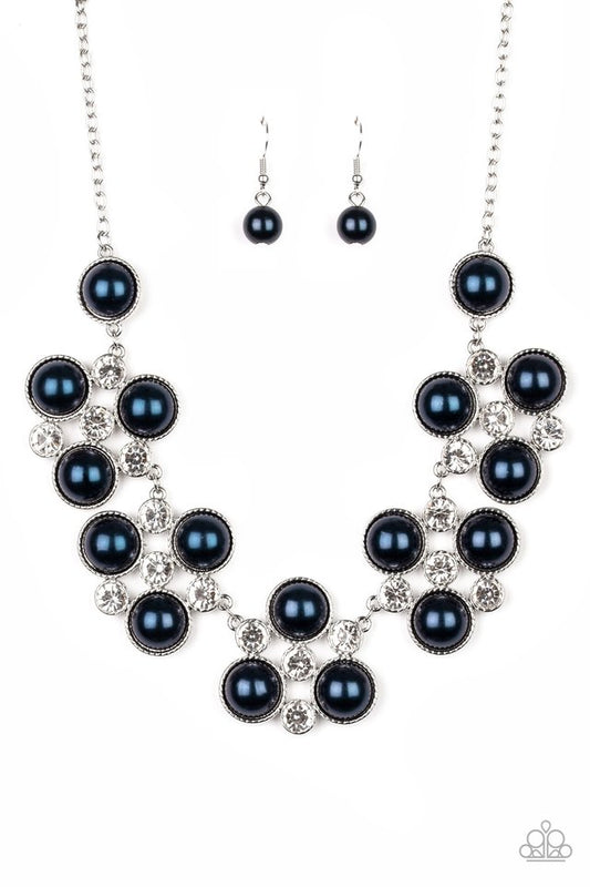 Night at the Symphony - Blue - Paparazzi Necklace Image