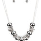 Paparazzi Necklace ~ Only The Brave - White