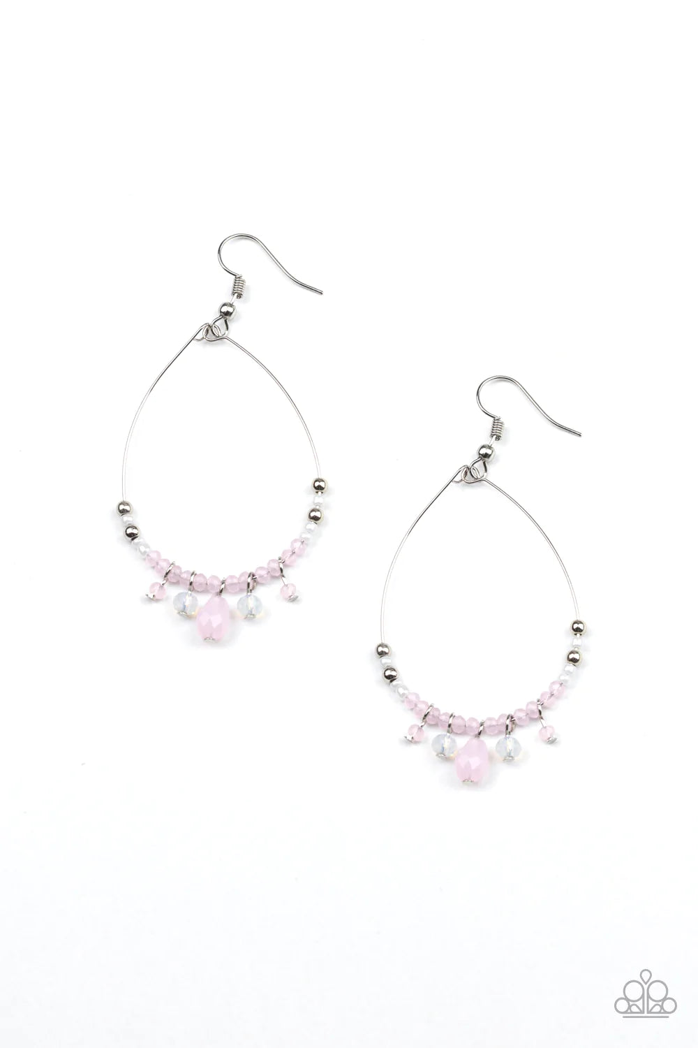 Paparazzi Earring ~ Exquisitely Ethereal - Pink