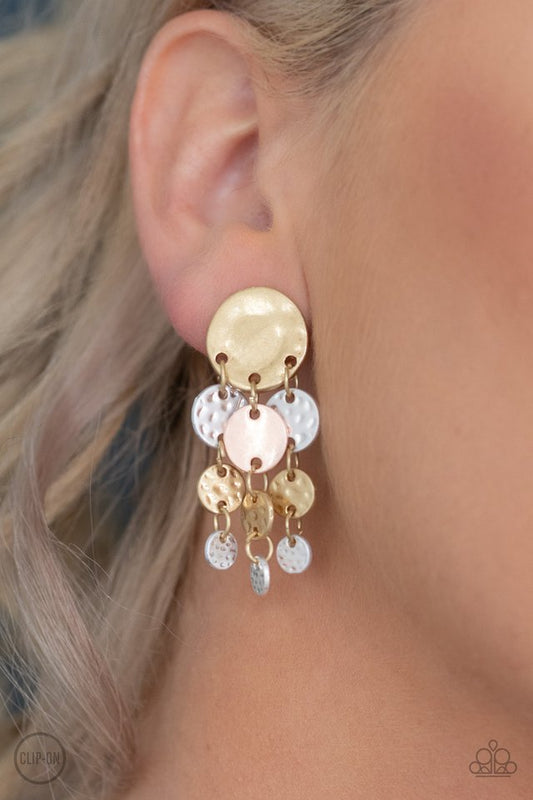 Do Chime In - Multi - Paparazzi Earring Image