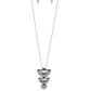 Serene Sheen - White - Paparazzi Necklace Image